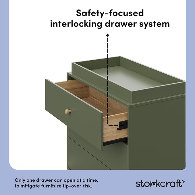 Storkcraft California 3-Drawer Chest - Image 6