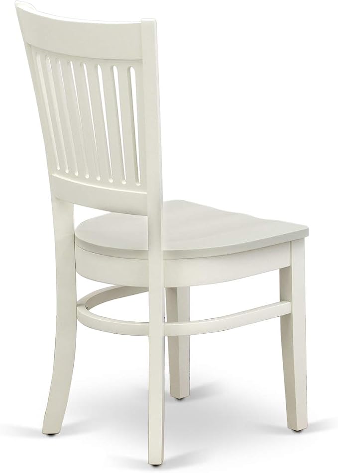 East West Furniture ANVA3-LWH-W 3 Piece Dining Room Furniture Set Contains a - Image 8