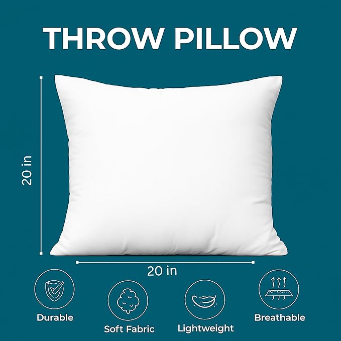 LANE LINEN 20x20 Pillow Inserts - Image 4
