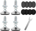 4 Set M10 Adjustable Leveling Feet, Heavy Duty Height Adjuster Furniture by Tahikem
