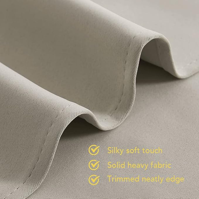 NICETOWN Blackout Curtains for Bedroom, 34 inches by 70 inches Long Curtains & - Image 5
