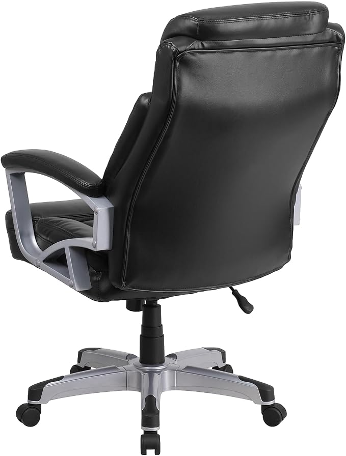 Flash Furniture HERCULES Series Big & Tall 500 lb. Rated Black LeatherSoft - Image 8