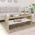 Modern Coffee Table, Scandinavian Style Rectangular Living Room Center Table by Unknown