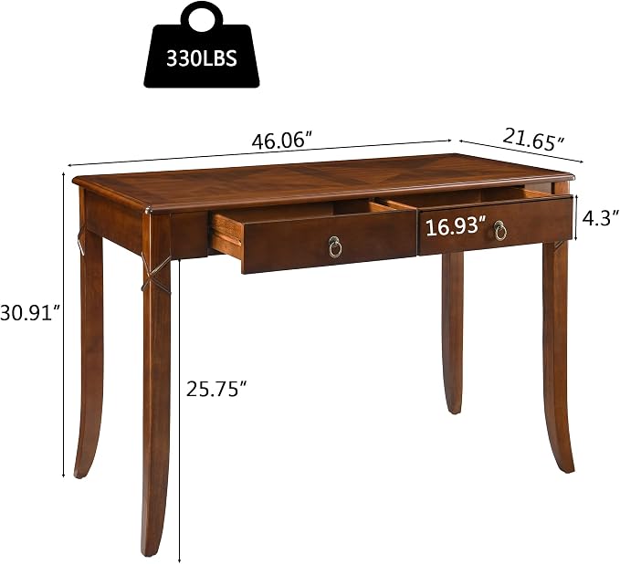 PADMA HOUSE Solid Wood Console Table - Image 2