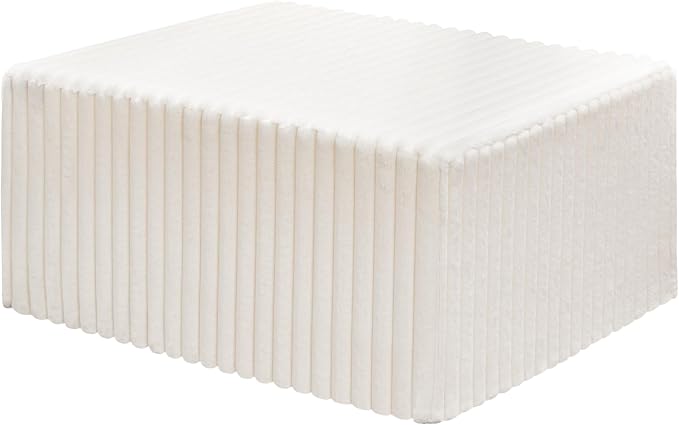 Hobestluk Rectangle Ottoman Memory Foam Footrest - Image 9