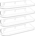 SpaceWhisper Floating Shelves for Wall, Living Room, Display Hanging Shelf by Unknown
