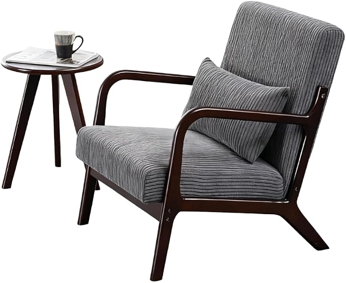 Havemies Mid-Century Modern Living Room Set, Accent Chair & Coffee Table in by WhereFurnitureMeetsArtistry
