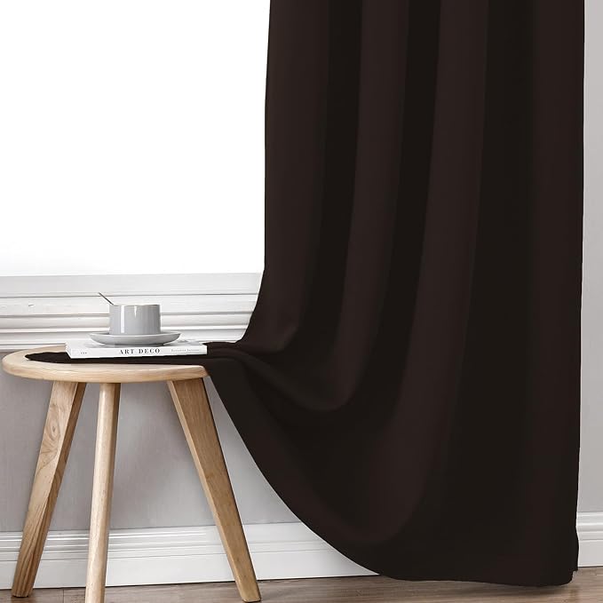 ChrisDowa 100% Blackout Curtains 108 inch Long - Image 7