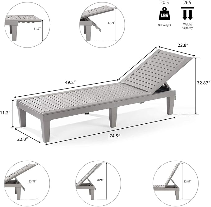 Nestl Sun Tanning Chair - Image 3