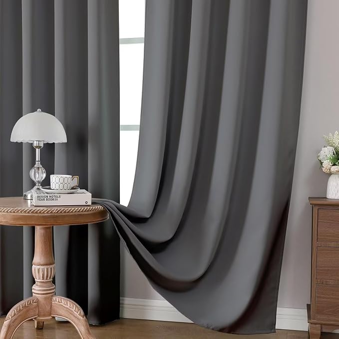Joydeco Blackout Curtains 108 Inch Length 2 Panels Set, Thermal Insulated Long - Image 4
