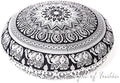 Mandala Floor Pillow Cover Meditation Cushion Seating Throw Hippie Round by EyesofIndia
