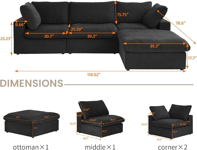 Cloud Modular Sectional Sofa - Image 2