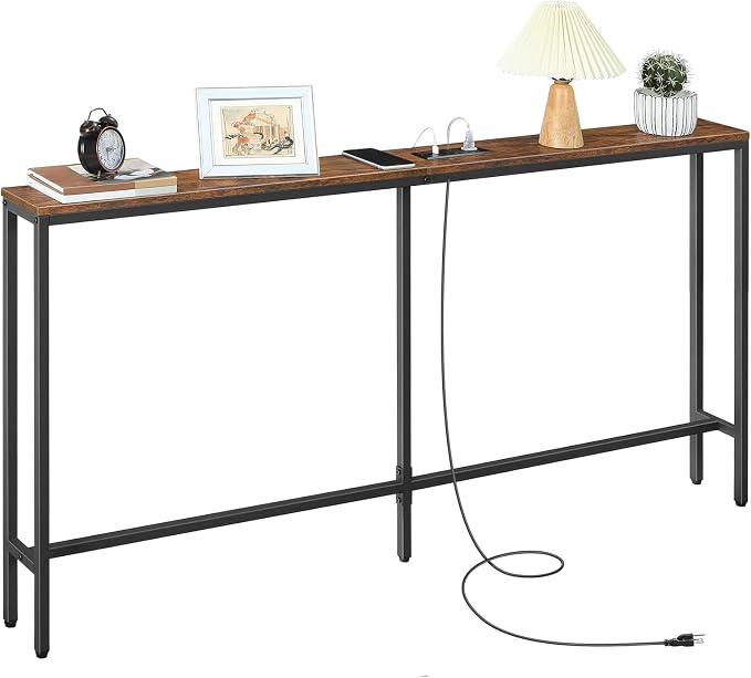 MAHANCRIS 63'' Skinny Console Table - Image 9