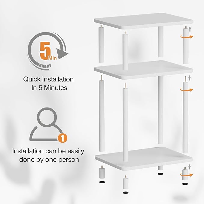 Apicizon 3 Tier End Table, Side Table - Image 7