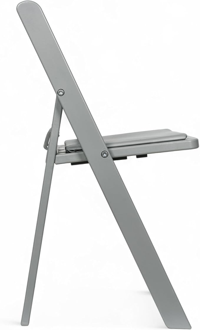 Flash Furniture Hercules Set of 10 Kids Gray Resin Folding Chair - Image 13