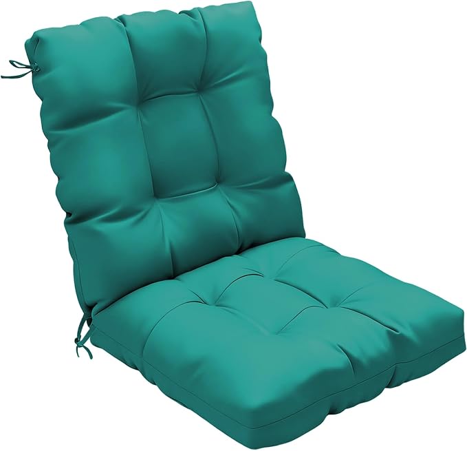 Outdoor Chair Cushion, High Back Soft Seat Pad by zanwuhwyd