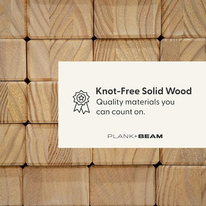 Plank+Beam Solid Wood Console Table, 36 Inch, Sofa Table, Narrow Entryway Table - Image 6