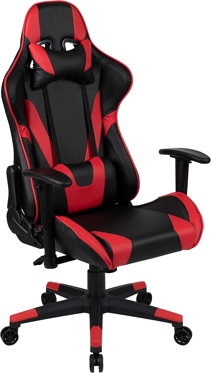 Flash Furniture X20 Fully Reclining LeatherSoft Racing Style Gaming Chair by FlashFurniture
