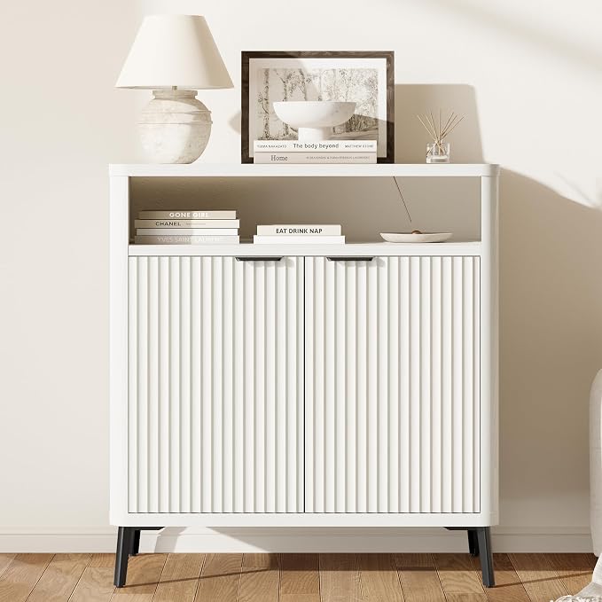 Fatmok 31.4" Fluted Buffet Cabinet by Fatmok