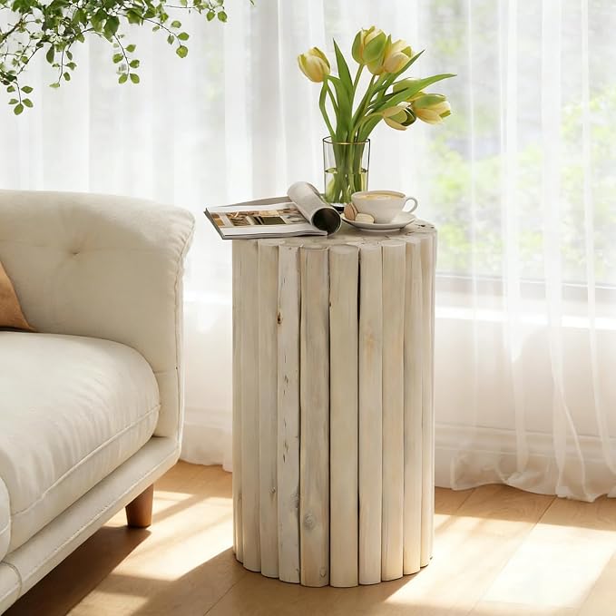 DUHOME Boho Round Side Table - Image 4