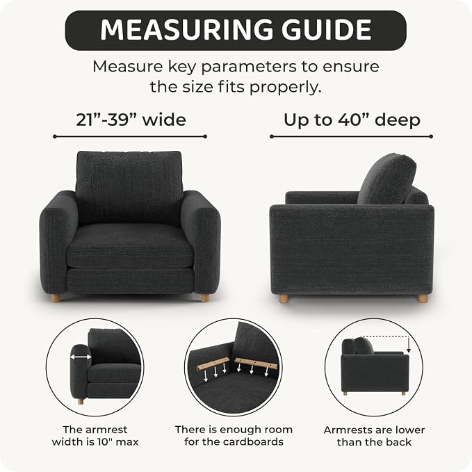 PAULATO BY GA.I.CO. Stretch Armchair Cover - Image 5