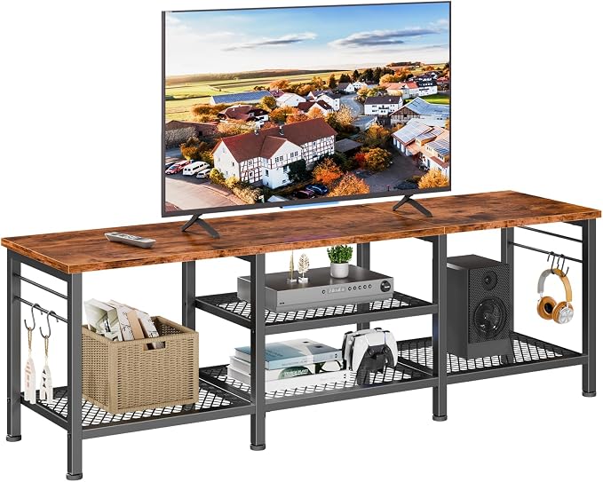 Furologee TV Stand for TVs up to 65 Inch, Entertainment Center by Furologee