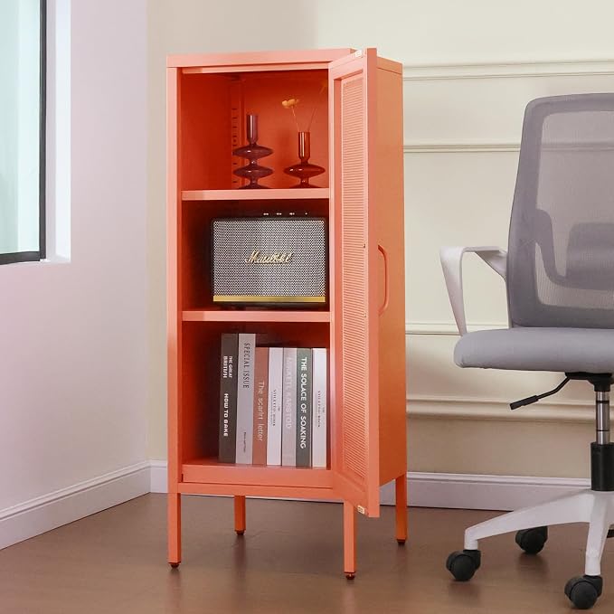 Slim Metal Storage Cabinet - Image 5