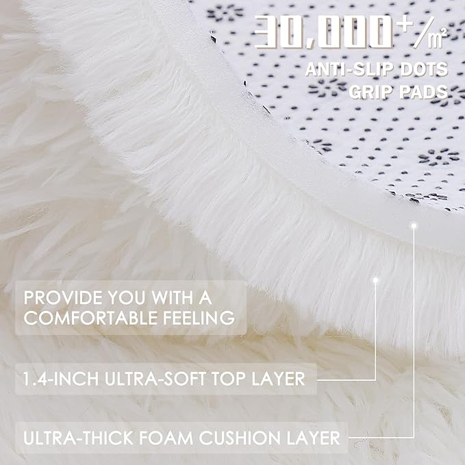 OLANLY 9x11 Machine Washable Large Area Rugs - Image 8
