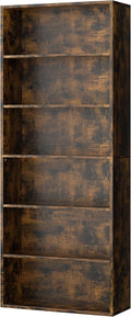 Shintenchi Bookshelf, 6-Tier Open Bookcase and Bookshelves, 6 Shelf Display by Shintenchi%7CFurnitureMadeforRealLife