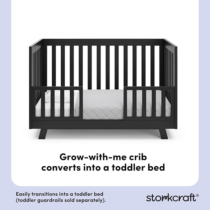 Storkcraft Beckett 3-in-1 Convertible Crib – GREENGUARD Gold Certified - Image 5