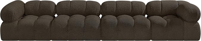 Meridian Furniture 611Brown-S136A Ames Collection Modern | Contemporary Modular - Image 5