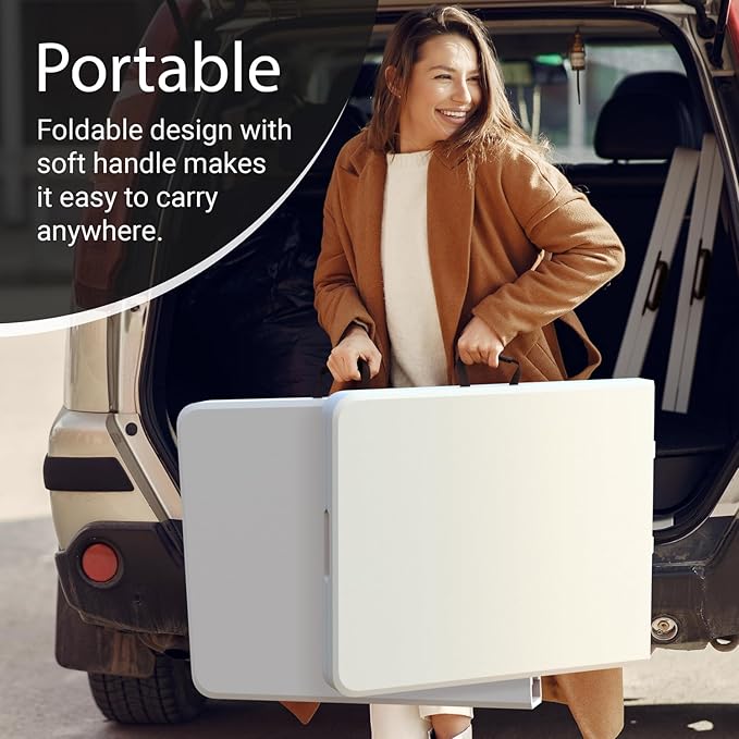 10 Pack of 6 Feet Foldable Table - Image 6