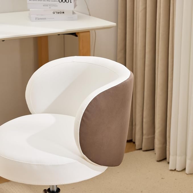 VINGLI Cute Small Swivel Desk Chair Comfy - Image 2