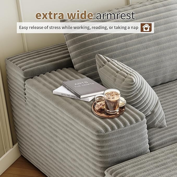 135.4" Cloud Modular Sectional Sofa - Image 7
