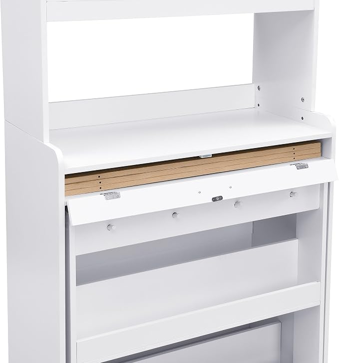 HRVEOCEI Folding Dining Tables for Small Spaces, Buffet Cabinet - Image 9