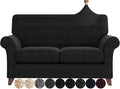 ZNSAYOTX 3 Piece Loveseat Covers by ZNSAYOTX
