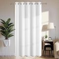Joydeco Blackout Patio Sliding Door Curtains 84 Inches Long, Grommet Privacy by JOYDECO
