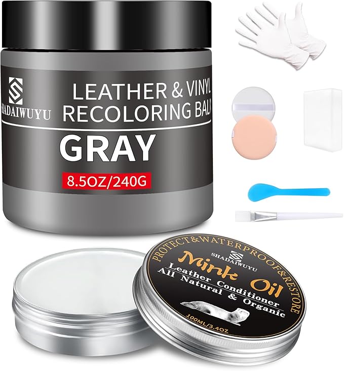 SHADAIWUYU 8.5oz Leather Recoloring Balm by SHADAIWUYU