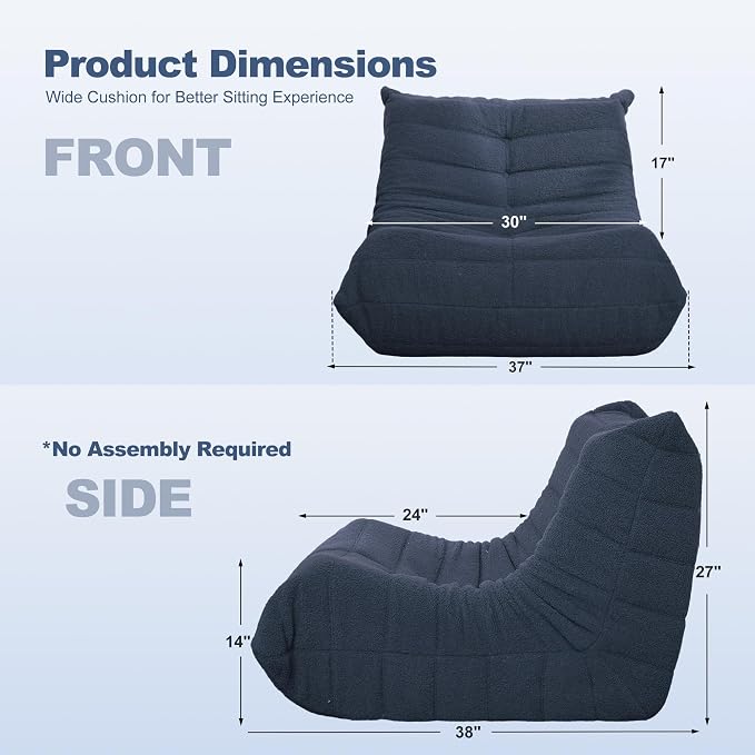 Bean Bag Chair Big Sofa Beanbag Chair - Image 2