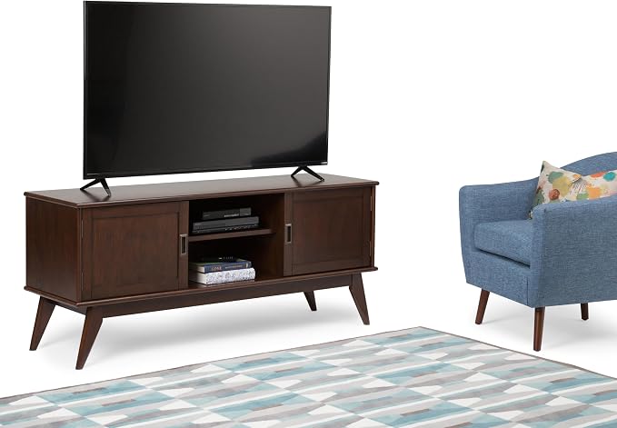 SIMPLIHOME Draper TV Stand - Image 4