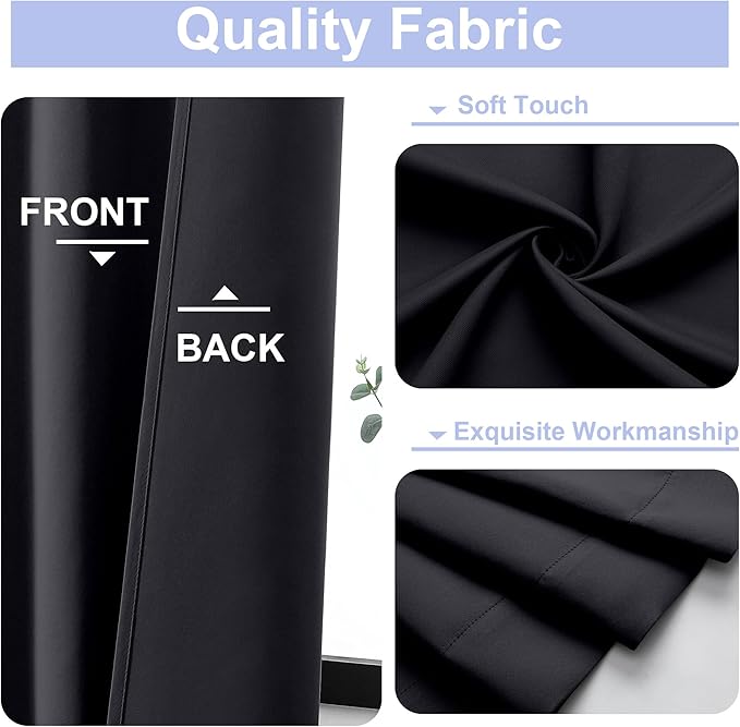 Simplebrand Ava Blackout Extra Long 10ft Curtains - Image 3
