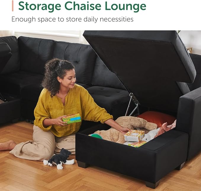 HONBAY Sectional Sleeper Sofa - Image 6