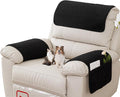 Armrest Covers - Arm Chair Covers Set of 3 Recliner Chair Covers, by Obliqwin