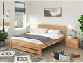 Cleante Eco Natural Wood Platform Bed by Unknown