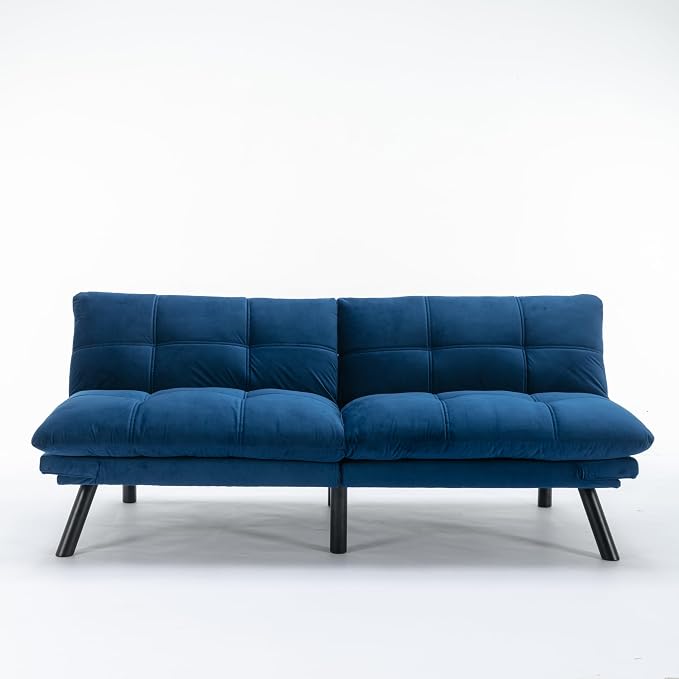 GDFStudio Hayezc Loveseat Sofa, Convertible Sofa Bed, 2-in-1 Folding Modern - Image 8