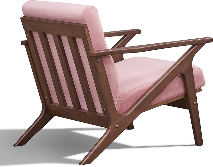 Zola Mid Century Modern Accent Chair Arm Chair: The Perfect Reading, Living Room - Image 5
