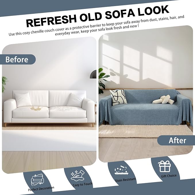 DREAMINGO Modern Minimalism Couch Cover - Image 4