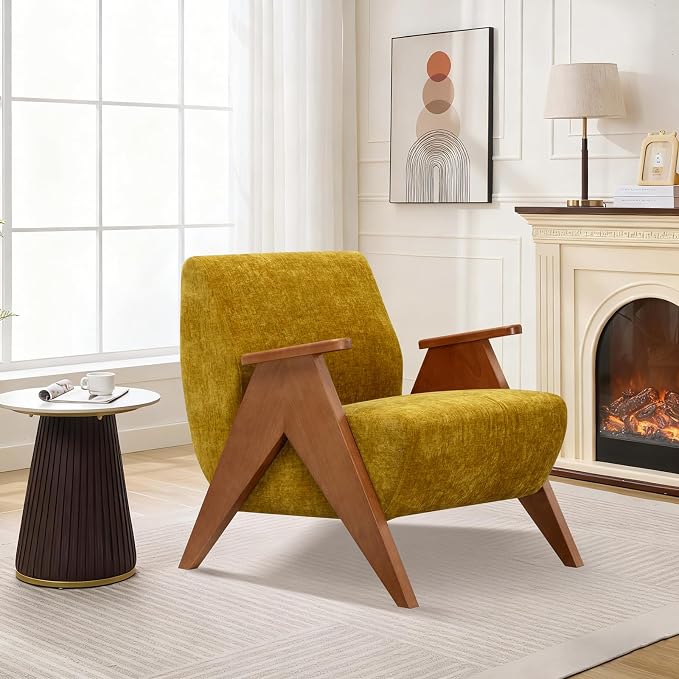 Home Accent Chair Mid Century Modern Accent Chair by Unknown