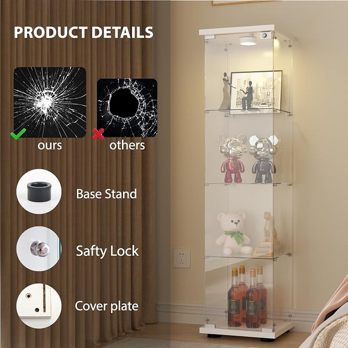 FANYUSHOW Glass Display Cabinet - Image 6