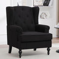 Accent Chair for Living Room, Mid Century Modern Upholstered Armchair, Wingback by choairy